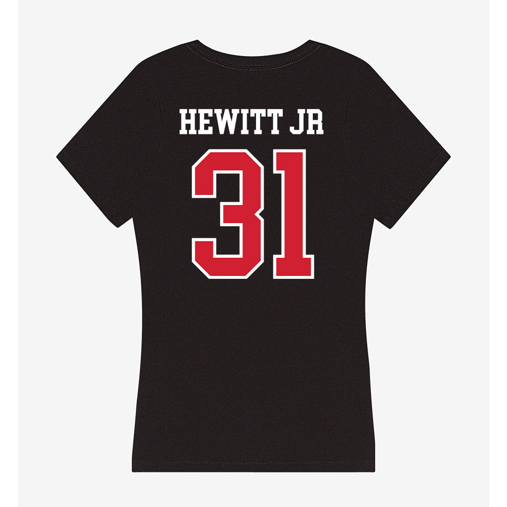 UNLV - NCAA Football : Ronnell Hewitt Jr - Women's V-Neck T-Shirt-1
