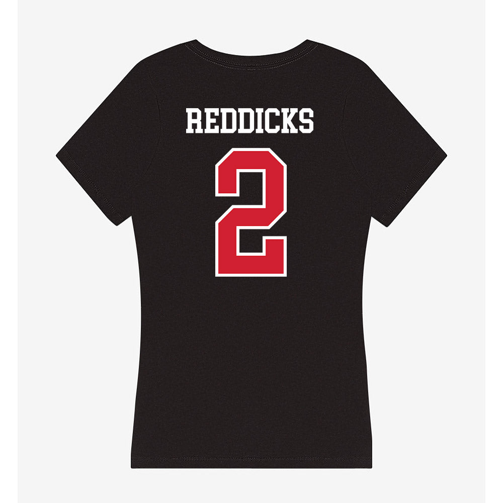 UNLV - NCAA Football : Taz Reddicks - Women's V-Neck T-Shirt-1