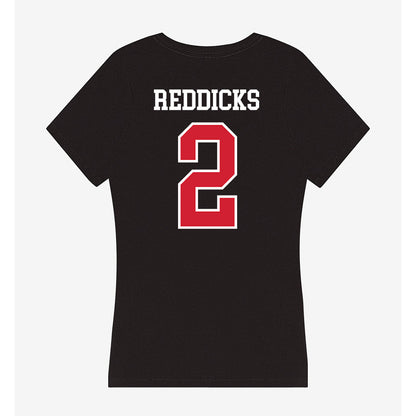 UNLV - NCAA Football : Taz Reddicks - Women's V-Neck T-Shirt-1
