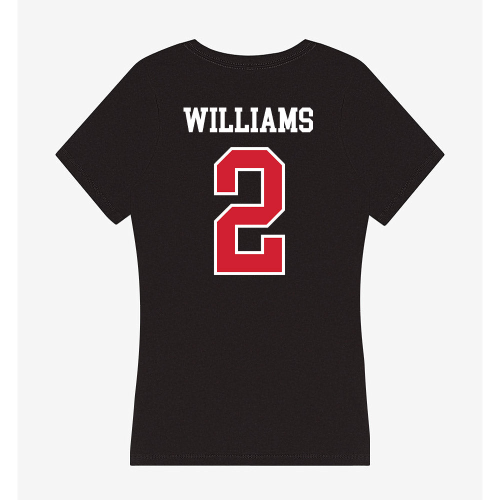 UNLV - NCAA Women's Soccer : Purity Williams - Women's V-Neck T-Shirt-1