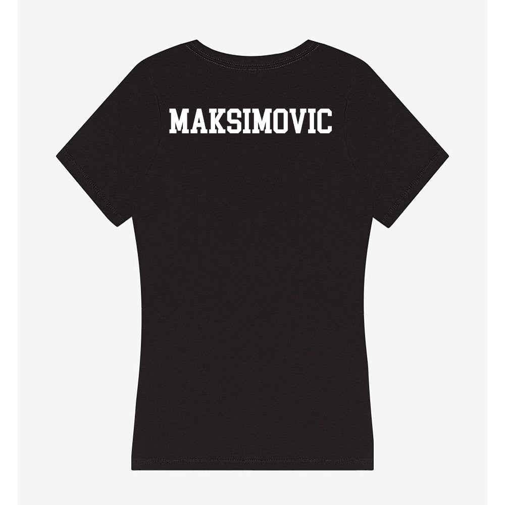 UNLV - NCAA Men's Tennis : Marko Maksimovic - Women's V-Neck T-Shirt-1