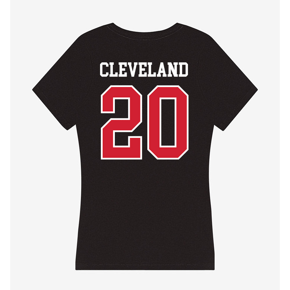 UNLV - NCAA Football : Landyn Cleveland - Women's V-Neck T-Shirt-1