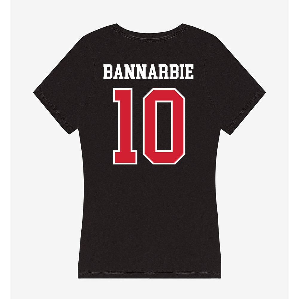 UNLV - NCAA Men's Basketball : Jacob Bannarbie - Women's V-Neck T-Shirt-1