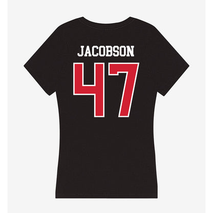 UNLV - NCAA Football : Tyson Jacobson - Women's V-Neck T-Shirt-1