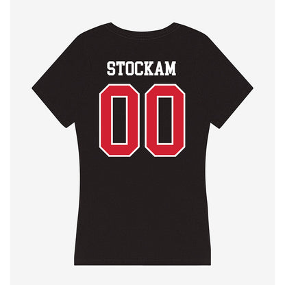 UNLV - NCAA Softball : Sophie Stockam - Women's V-Neck T-Shirt-1
