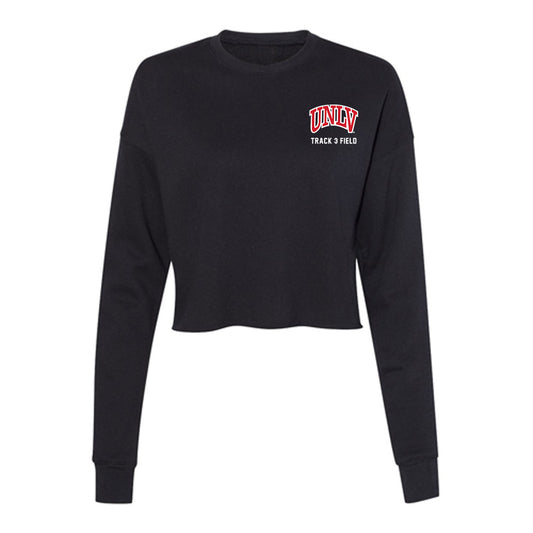 UNLV - NCAA Women's Track & Field : Morgan Quinn - Women's Cropped Crew Fleece-0