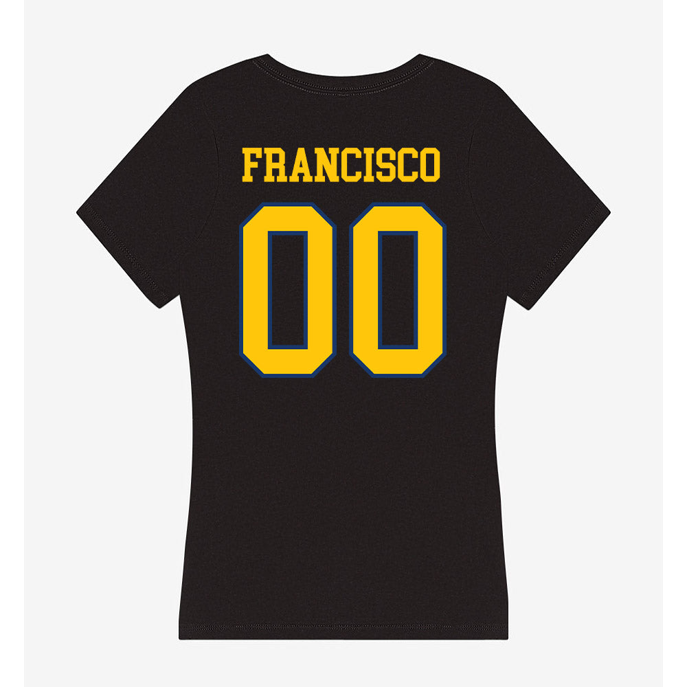 Drexel - NCAA Softball : Layla Francisco - Women's V-Neck T-Shirt-1