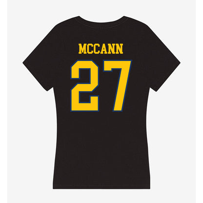 Drexel - NCAA Men's Lacrosse : Tomas McCann - Women's V-Neck T-Shirt-1