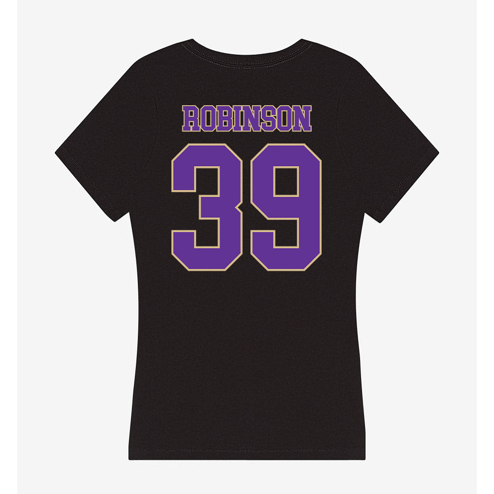 Western Carolina - NCAA Baseball : Dominic Robinson - Women's V-Neck T-Shirt-1