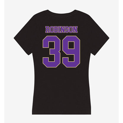 Western Carolina - NCAA Baseball : Dominic Robinson - Women's V-Neck T-Shirt-1