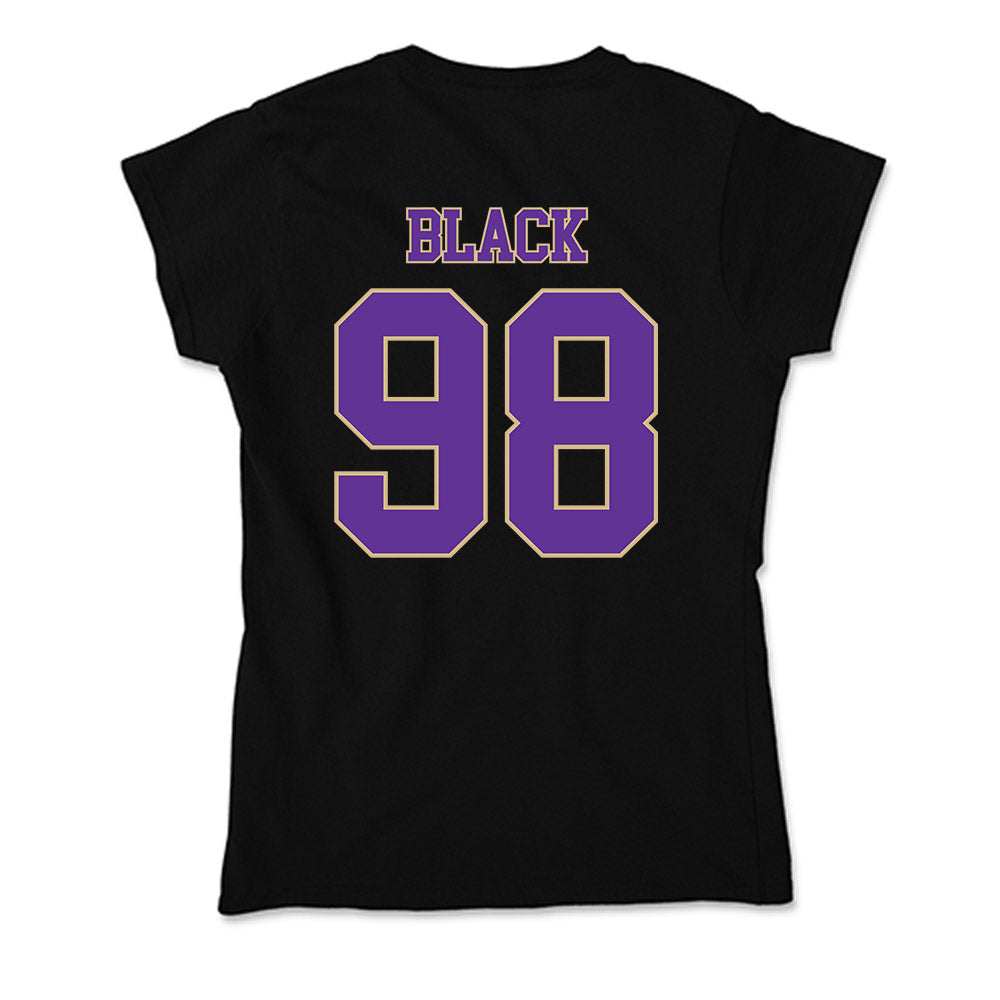 Western Carolina - NCAA Football : Aiden Black - Soft Style Women’s T-Shirt-1