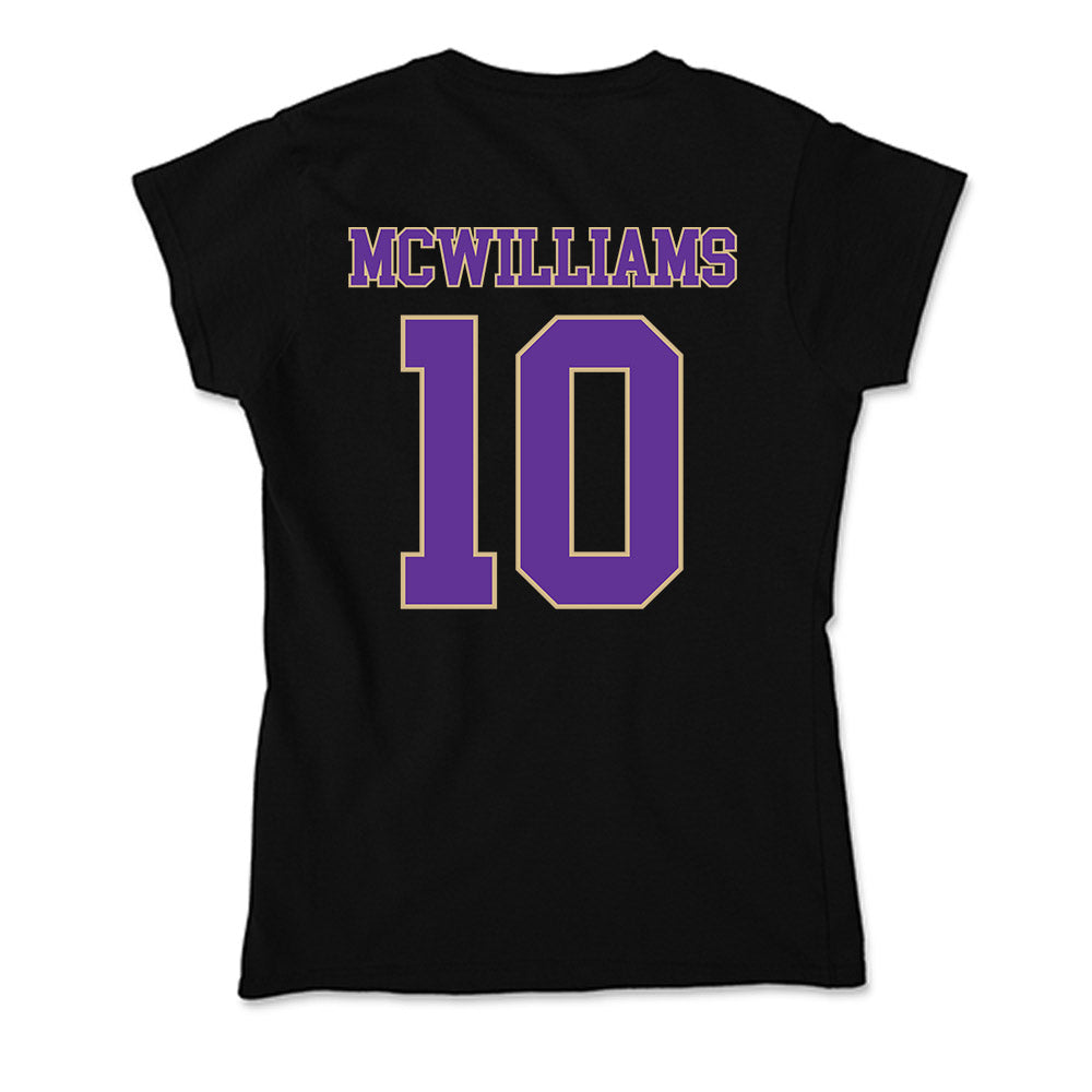 Western Carolina - NCAA Football : Jabari McWilliams - Soft Style Women’s T-Shirt-1