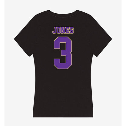 Western Carolina - NCAA Baseball : jaylen jones - Women's V-Neck T-Shirt-1