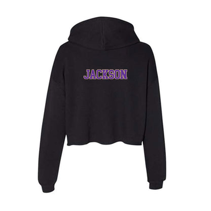 Western Carolina - NCAA Women's Track & Field : Ericka Jackson - Women's Crop Fleece Hoodie-1