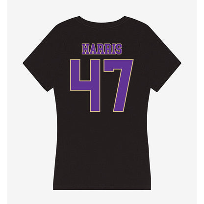 Western Carolina - NCAA Football : Dylan Harris - Women's V-Neck T-Shirt-1