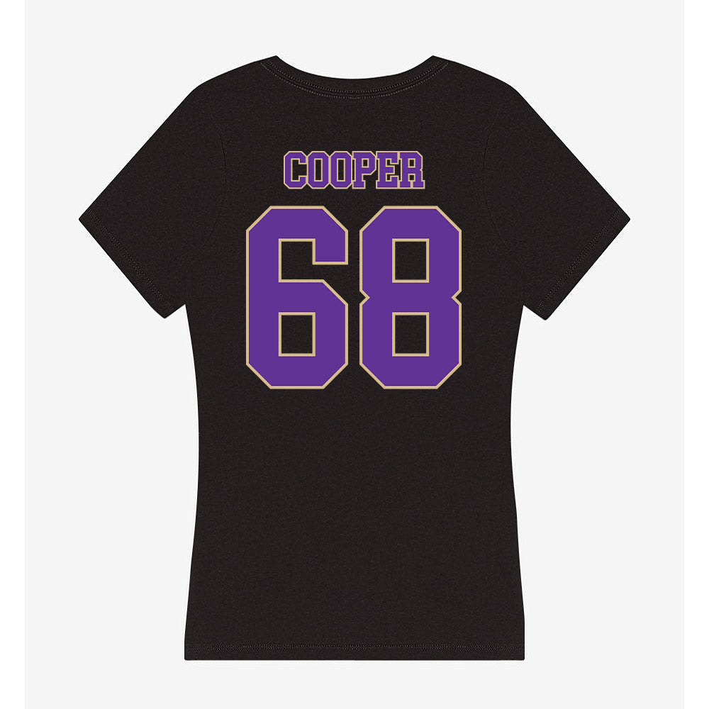 Western Carolina - NCAA Football : Aidan Cooper - Women's V-Neck T-Shirt-1