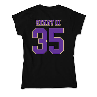 Western Carolina - NCAA Football : Trey Berry III - Soft Style Women’s T-Shirt-1