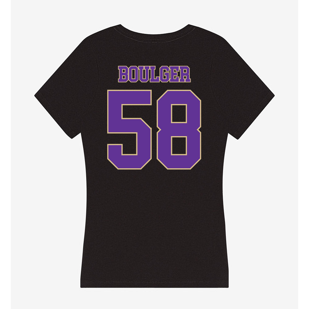 Western Carolina - NCAA Football : Isaac Boulger - Women's V-Neck T-Shirt-1