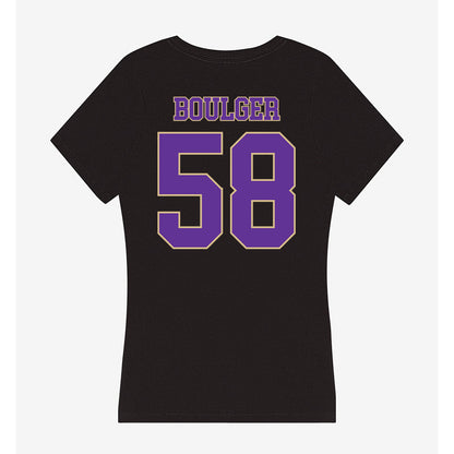 Western Carolina - NCAA Football : Isaac Boulger - Women's V-Neck T-Shirt-1