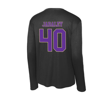 Western Carolina - NCAA Baseball : Davis Jabaley - Activewear Long Sleeve T-Shirt-1
