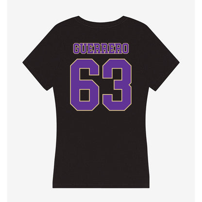 Western Carolina - NCAA Football : Thomas Guerrero - Women's V-Neck T-Shirt-1