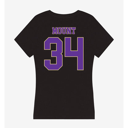 Western Carolina - NCAA Women's Basketball : Kayla Mount - Women's V-Neck T-Shirt-1