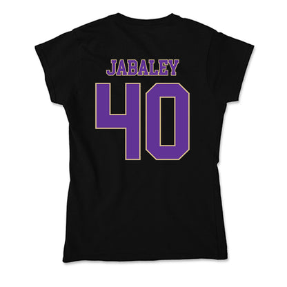 Western Carolina - NCAA Baseball : Davis Jabaley - Soft Style Women’s T-Shirt-1