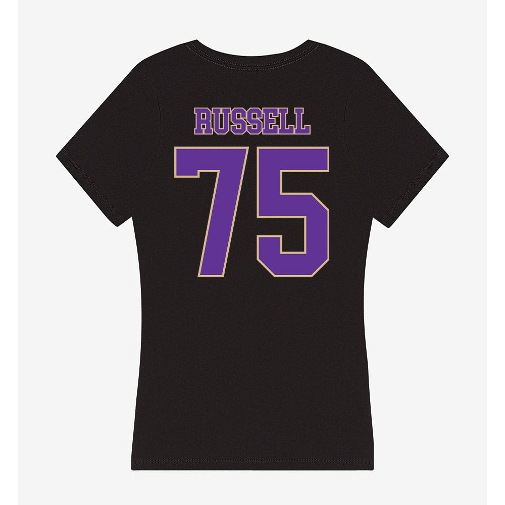 Western Carolina - NCAA Softball : Autumn Russell - Women's V-Neck T-Shirt-1