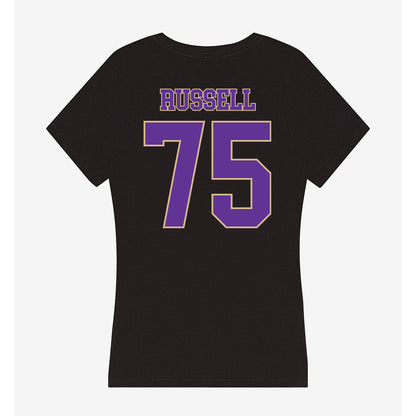 Western Carolina - NCAA Softball : Autumn Russell - Women's V-Neck T-Shirt-1