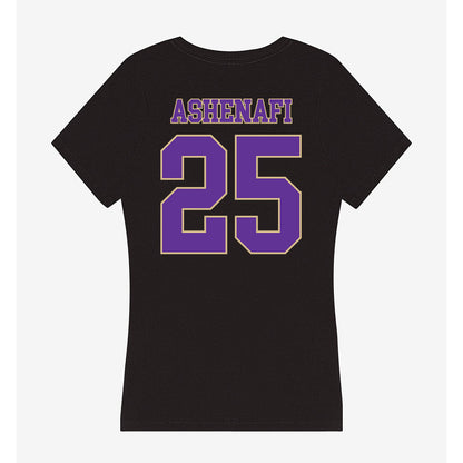 Western Carolina - NCAA Football : Nassor Ashenafi - Women's V-Neck T-Shirt-1