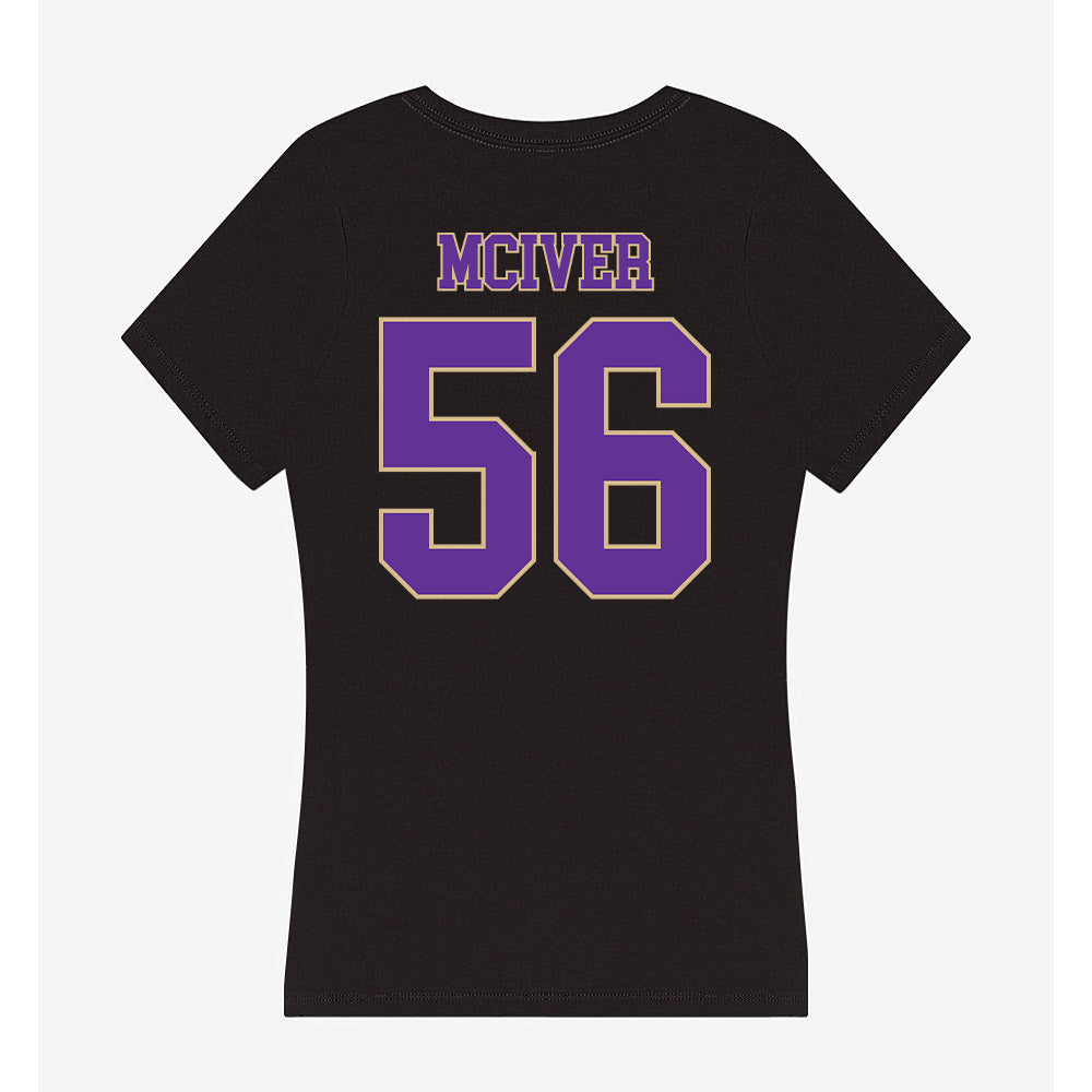 Western Carolina - NCAA Football : Aaron McIver - Women's V-Neck T-Shirt-1