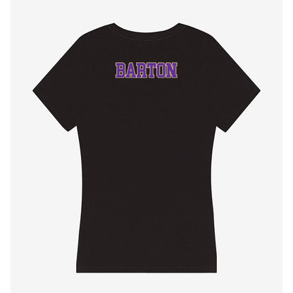 Western Carolina - NCAA Men's Track & Field : Elias Barton - Women's V-Neck T-Shirt-1