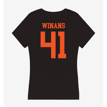 SHSU - NCAA Baseball : Gabe Winans - Women's V-Neck T-Shirt-1