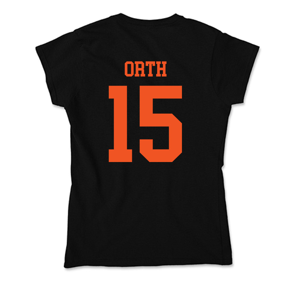 SHSU - NCAA Baseball : Kirby Orth - Soft Style Women’s T-Shirt-1