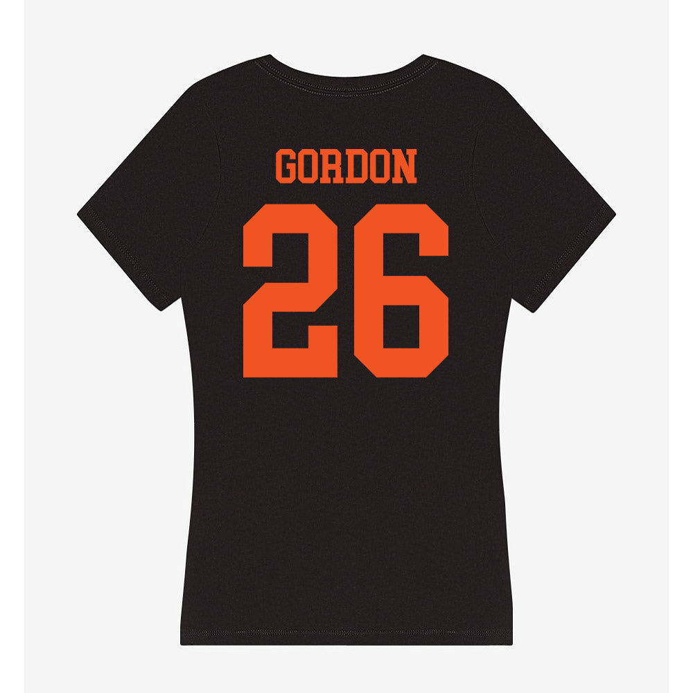 SHSU - NCAA Football : Tokyo Gordon - Women's V-Neck T-Shirt-1