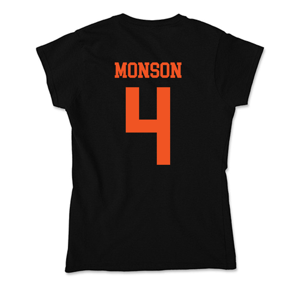 SHSU - NCAA Women's Volleyball : Chloe Monson - Soft Style Women’s T-Shirt-1