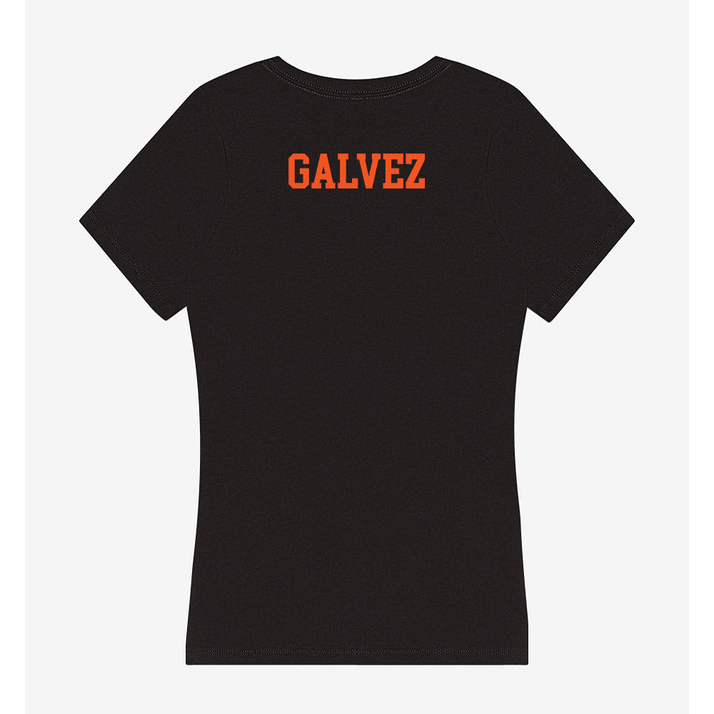 SHSU - NCAA Women's Track & Field : Alicia Galvez - Women's V-Neck T-Shirt-1