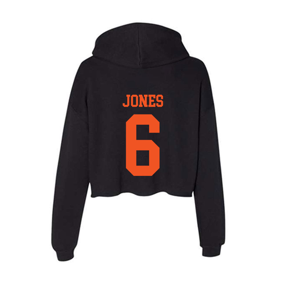 SHSU - NCAA Football : Jaylon Jones - Women's Crop Fleece Hoodie-1