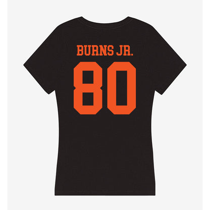 SHSU - NCAA Football : Tim Burns Jr. - Women's V-Neck T-Shirt-1