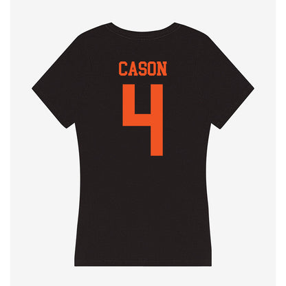 SHSU - NCAA Football : Alijah Cason - Women's V-Neck T-Shirt-1