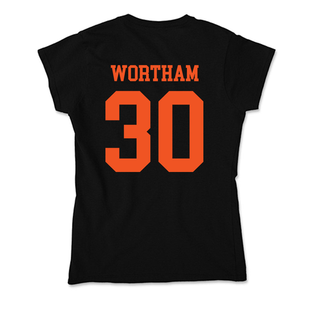SHSU - NCAA Football : Braylen Wortham - Soft Style Women’s T-Shirt-1