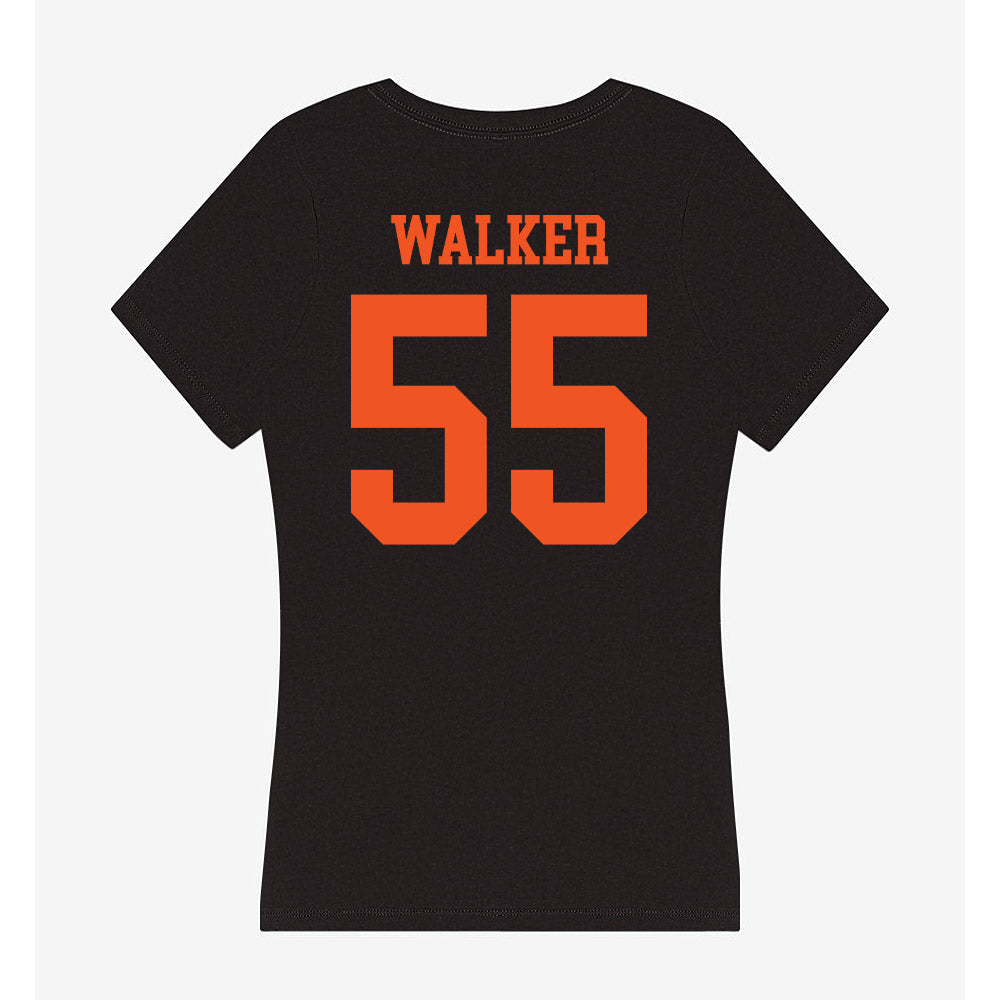 SHSU - NCAA Men's Basketball : jacob walker - Women's V-Neck T-Shirt-1