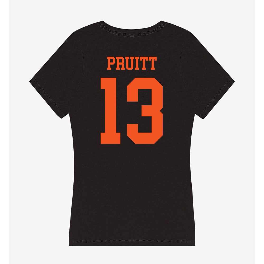 SHSU - NCAA Women's Volleyball : Avery Pruitt - Women's V-Neck T-Shirt-1