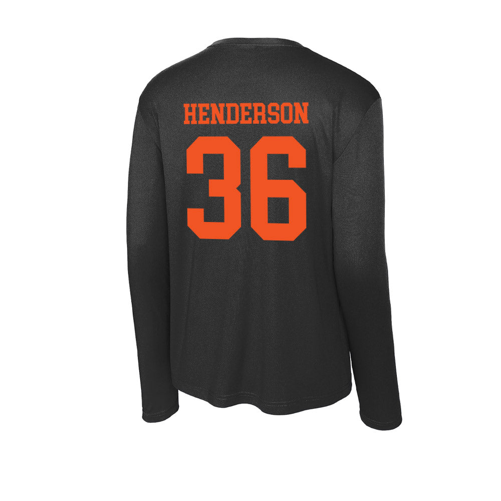 SHSU - NCAA Football : Octavius Henderson - Activewear Long Sleeve T-Shirt-1