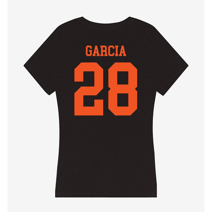 SHSU - NCAA Beach Volleyball : Katrina Garcia - Women's V-Neck T-Shirt-1