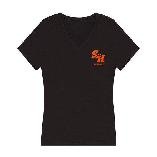 SHSU - NCAA Football : Fatu Mukuba - Women's V-Neck T-Shirt-0