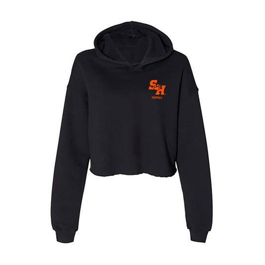 SHSU - NCAA Football : JaMair Diaz - Women's Crop Fleece Hoodie-0