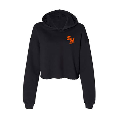 SHSU - NCAA Men's Golf : Alex Malanga - Women's Crop Fleece Hoodie-0