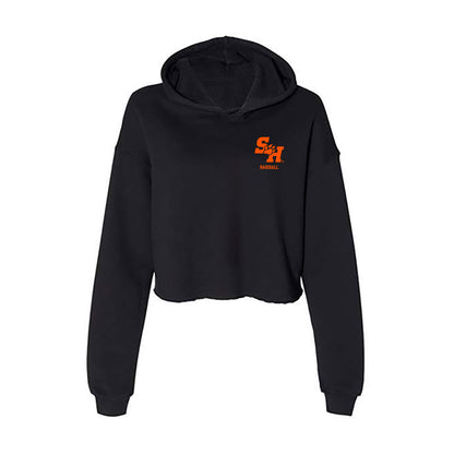 SHSU - NCAA Baseball : Cole Marthiljohni - Women's Crop Fleece Hoodie-0