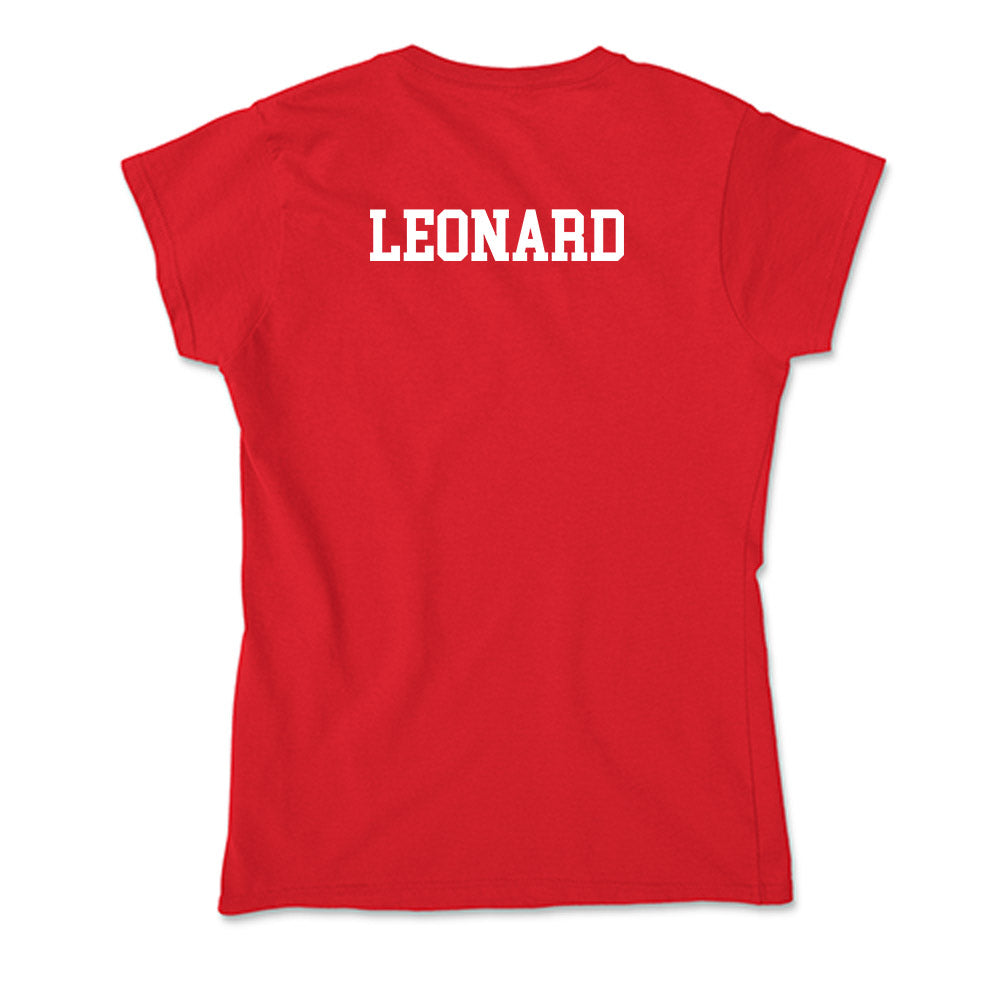 Bradley - NCAA Men's Golf : Tanner Leonard - Soft Style Women’s T-Shirt-1